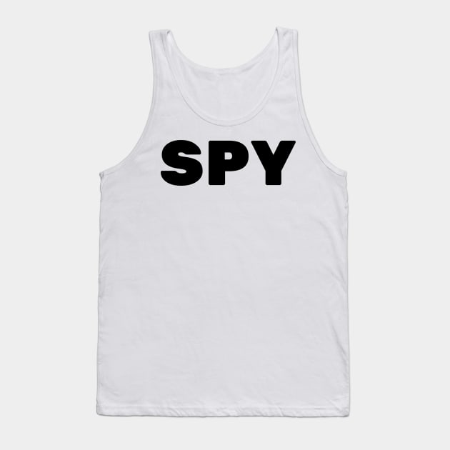 SPY Tank Top by baseCompass